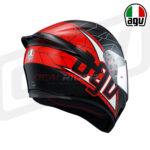AGV K1 SHIFT BLACK/RED - REALRIDER