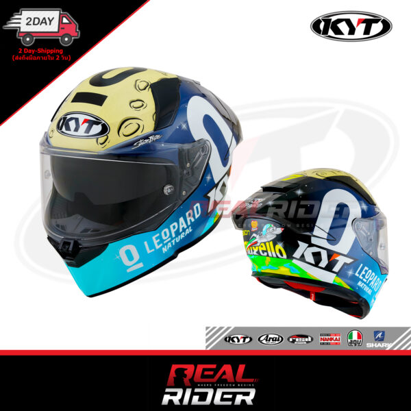 หมวกกันน็อค KYT HELMETS รุ่น R2R PRO-Foggia Mugello 2022 Replica ...
