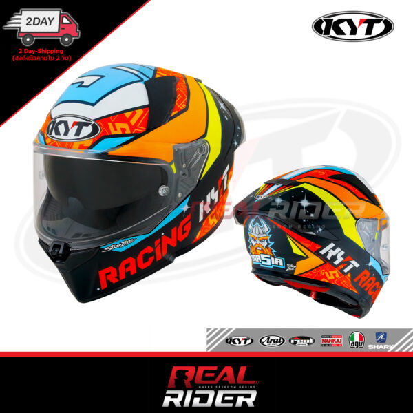หมวกกันน็อค KYT HELMETS รุ่น R2R PRO-Masia 2022 - REALRIDER
