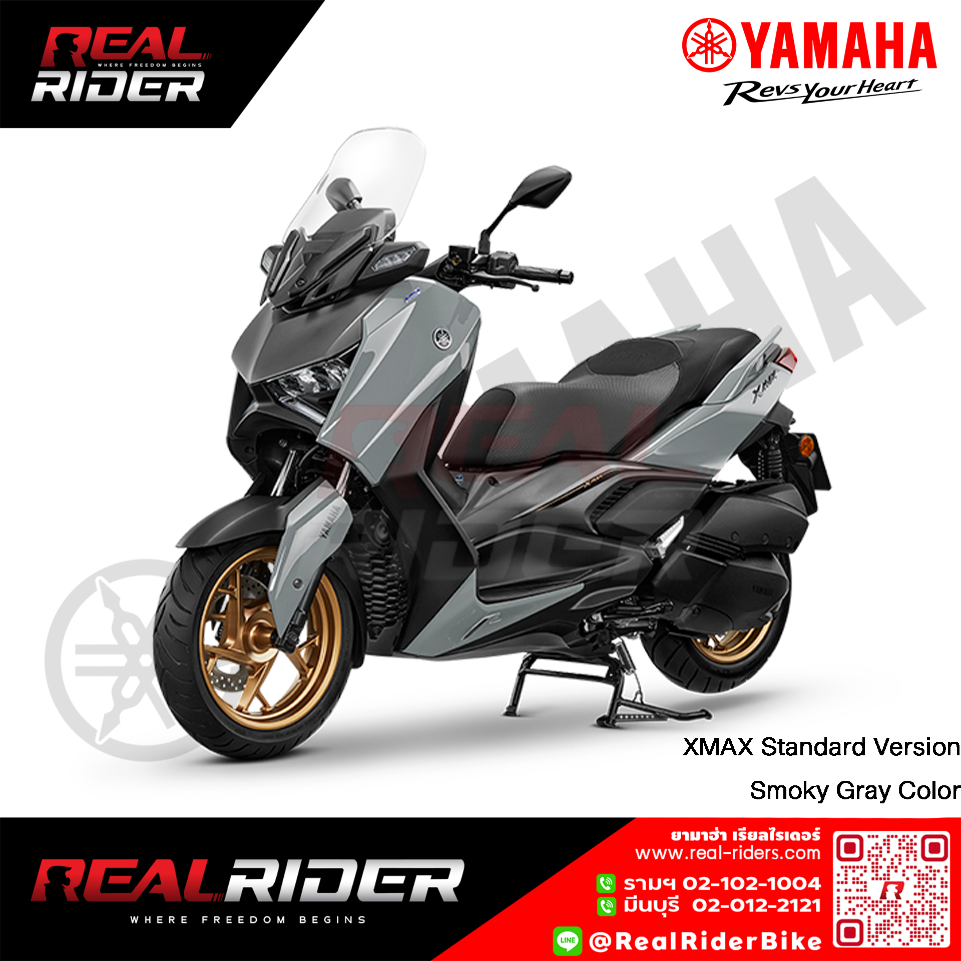 XMAX STANDARD Smoky Gray f FIX